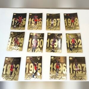 SOLD!!!! 98 Upper Deck Michael Jordan Gatorade Set